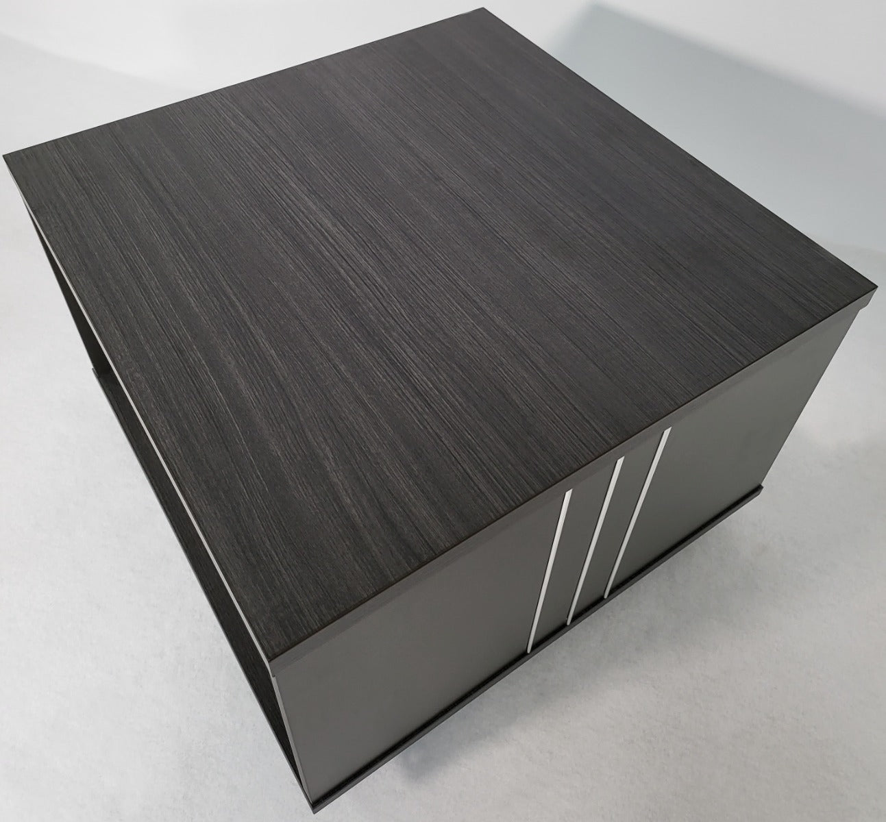 Small Modern Grey Oak Executive Coffee Table - F0106